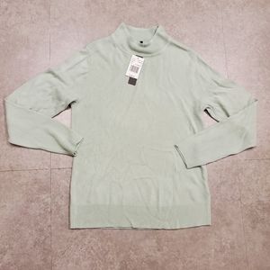 Napa Valley mint green women's sweater  Small S Turtleneck